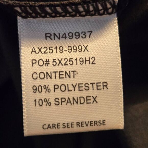 Tail Womens Black Split Back Sleeveless Activewear Tank Medium - Picture 9 of 11